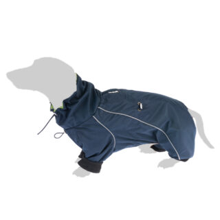 TIAKI Hundeoverall Smurff - ca. 50 cm Rückenlänge