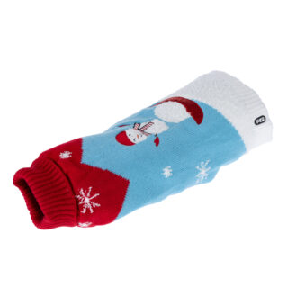 TIAKI Hundepullover Snowman - ca. 35 cm Rückenlänge