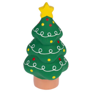 TIAKI Hundespielzeug Latex-Weihnachtsbaum - Ø 9 x L 18 cm
