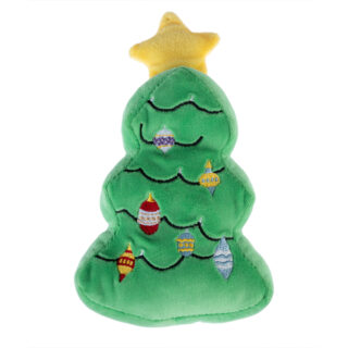 TIAKI Hundespielzeug Weihnachtsbaum - L 20 x B 11 x H 3 cm