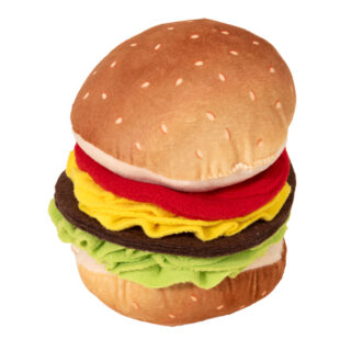TIAKI Intelligenzspielzeug Burger - ca. L 18 x B 14 x H 11 cm