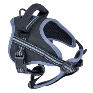 TIAKI Sattelgeschirr für Hunde - L: ca. 60-75 cm Halsumfang