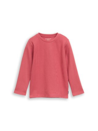 TOM TAILOR Langarmshirt Rundhals / mit Stretch / für Girls