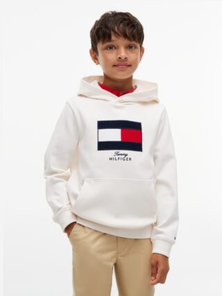 Tommy Hilfiger Kapuzensweatshirt "HERITAGE", Regular Fit, Kängurutasche, Kinder bis 16 Jahre