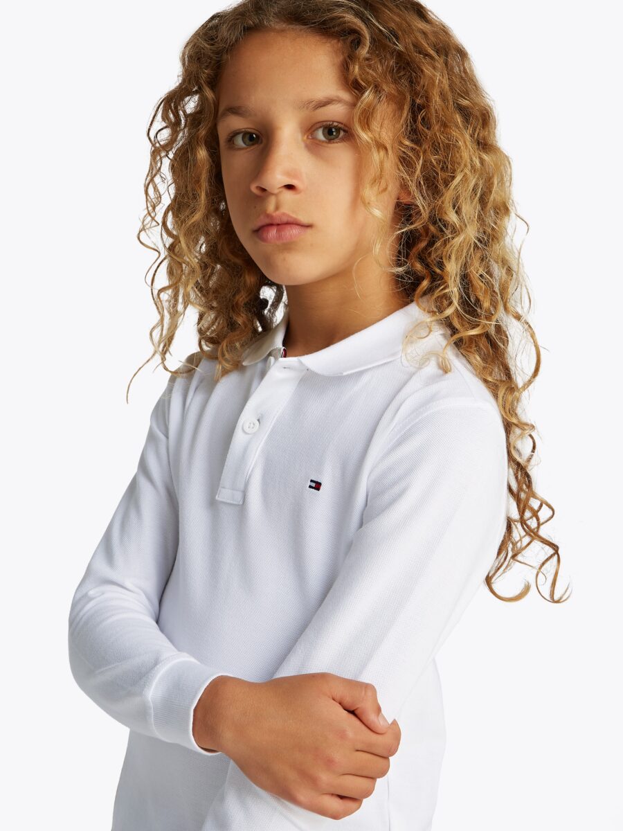 Tommy Hilfiger Poloshirt "REG POLO LS" mit Logostickerei