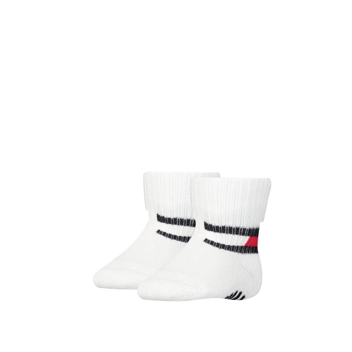 Tommy Hilfiger Socken "TH BABY SOCK FLAG SOCK" 2 Paar, mit Antirutsch-Noppen an der Fußsohle