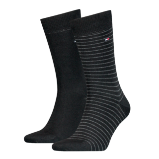 Tommy Hilfiger Socken "TH MEN SMALL STRIPE SOCK 2P" 2 Paar, 2 Stk. tlg. Tommy Hilfiger-Branding