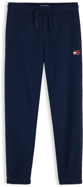 Tommy Hilfiger Sweathose "FLAG HERITAGE SWEATPANT" elastischer Bund mit Kordelzug, reine Baumwolle, Kinder bis 16 Jahre