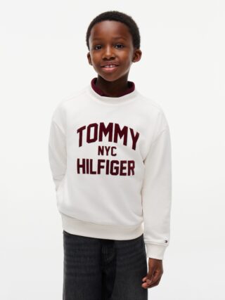 Tommy Hilfiger Sweatshirt, Rundhalsausschnitt, Regular Fit, für Kinder bis 16 Jahre