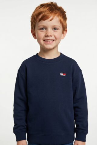 Tommy Hilfiger Sweatshirt, Rundhalsausschnitt, Regular Fit, Kinder bis 16 Jahre