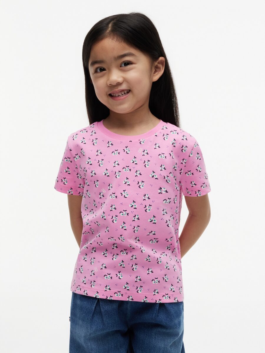 Tommy Hilfiger T-Shirt Allover-Print, Regular Fit, Kinder bis 16 Jahre