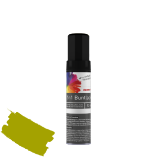 toom 2in1 Buntlackstift 'Frühlingswiese' limettengrün glänzend 12 ml