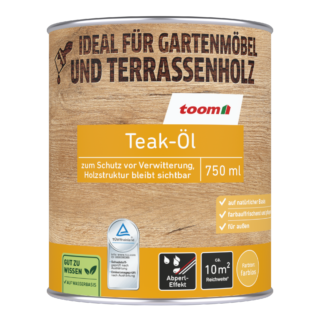 toom Teak-Öl transparent 750 ml