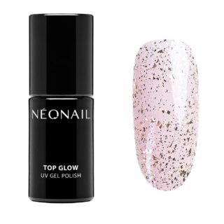 Top Glow Gold Flakes UV Nagellack 7,2 ml