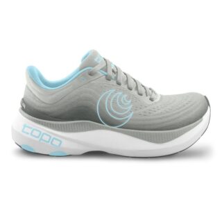 Topo Athletic Aura Laufschuhe Damen 38½ – Komfortable, leichte Grey/Blue Trainer für verbesserte Performance