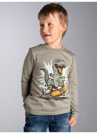 Trigema Sweatshirt "TRIGEMA Skater Dino Langarmshirt"