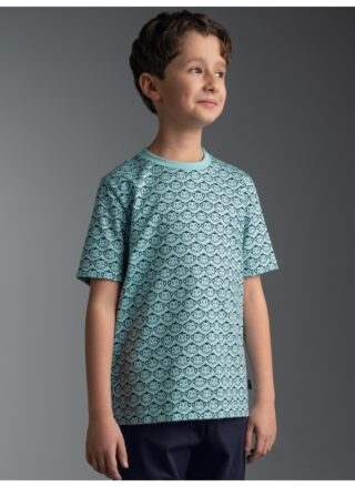 Trigema T-Shirt "TRIGEMA T Shirt mit Allover-Muster "Äffchen"" 1