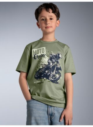 Trigema T-Shirt "TRIGEMA T-Shirt mit Printmotiv "Moto Cross"" 1