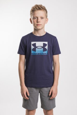 Under Armour T-Shirt "UA B BOXED SPORTS UPDATE SS" Kurzarm, mit Rundhalsausschnitt, aus leichtem, weichem Material