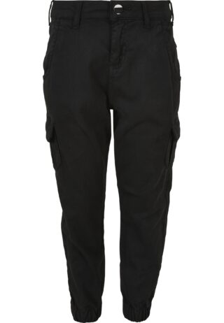 URBAN CLASSICS Cargohose "Urban Classics Damen Girls High Waist Cargo Pants"