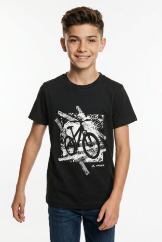 VAUDE Print-Shirt "Kids Lezza T-Shirt" für Kinder und Jugendliche, sportlicher Stil, Kurzarm-Design
