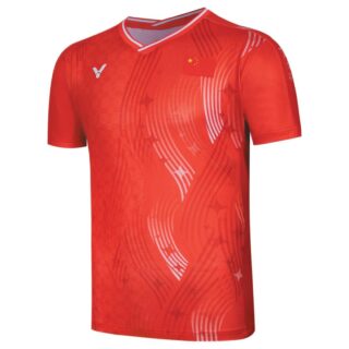 Victor T-55081 T-shirt Red