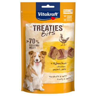 Vitakraft Treaties Bits - Sparpaket: Leberwurst 2 x 120 g