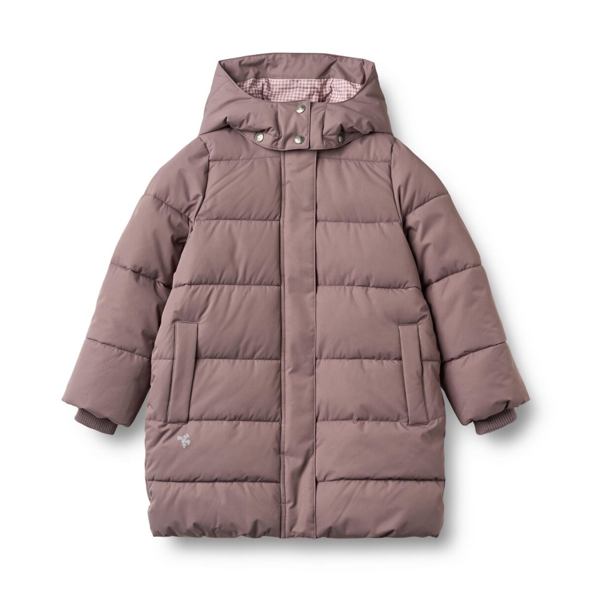 WHEAT Steppjacke "Puffer Coat Yrsa" mit Kapuze Kunstfaser, wasserdicht, atmungsaktiv, Reflektor