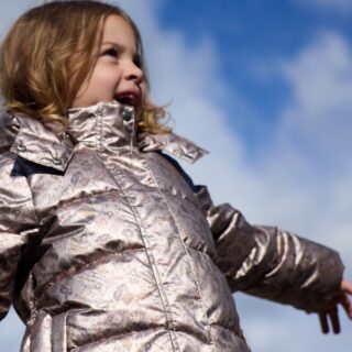 WHEAT Steppjacke "Puffer jacket Eli" mit Kapuze Kunstfaser, wasserdicht, atmungsaktiv