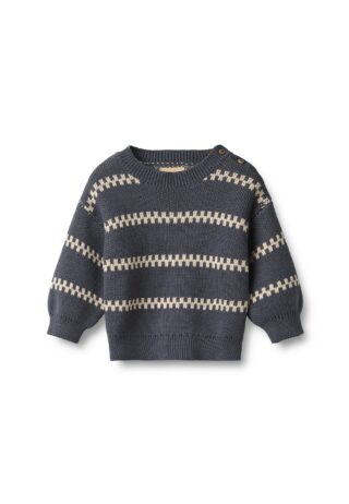 WHEAT Sweater "WHEAT Jacquard Pullover Harlow", 1
