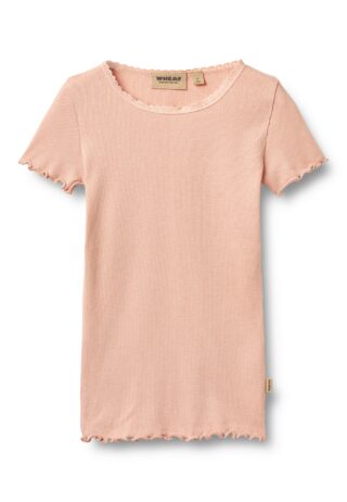 WHEAT T-Shirt "WHEAT Rippen T-Shirt S/S Katie" 1