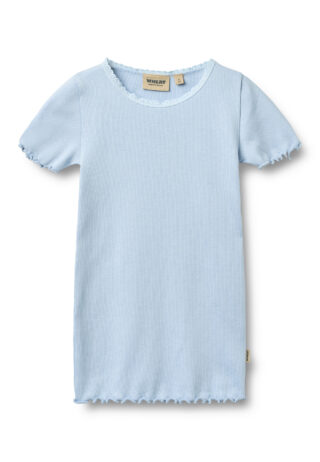 WHEAT T-Shirt "WHEAT Rippen T-Shirt S/S Katie" 1