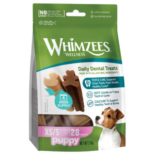 Whimzees by Wellness Sticks für Welpen - Größe M/L: für mittelgroße & große Hunde (9 - 18 kg, 14 Stück)