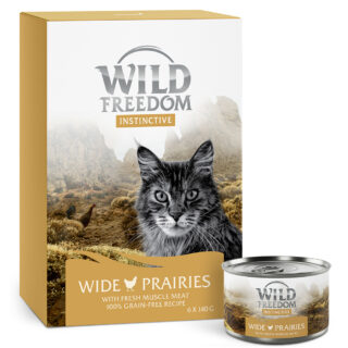 Wild Freedom Instinctive Ergänzungsfuttermittel 6 x 140 g - Mixpaket Misty Mountains (4 Sorten)