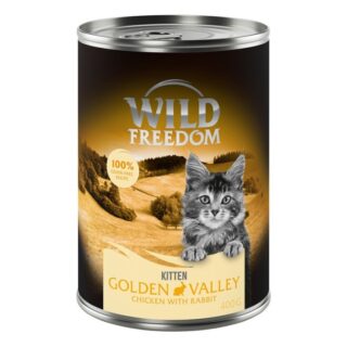 Wild Freedom Kitten 12 x 400 g - Wide Country - Kalb & Huhn
