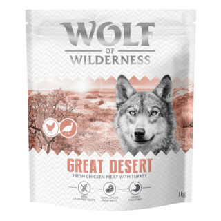 Wolf of Wilderness Adult "Great Desert" Pute - getreidefrei - 12 kg: neue Rezeptur