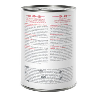 Wolf of Wilderness Adult - mit frischem rotem Fleisch 6 x 400 g Scarlet Sunrise: Schwein, Lachs und Thunfisch