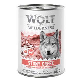 Wolf of Wilderness Adult - mit viel frischem Geflügel 6 x 400 g - Steep Journey - Geflügel mit Lamm