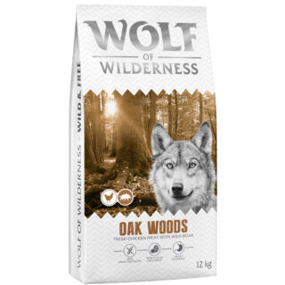 Wolf of Wilderness Adult "Oak Woods" Wildschwein - getreidefrei - 1 kg Neu