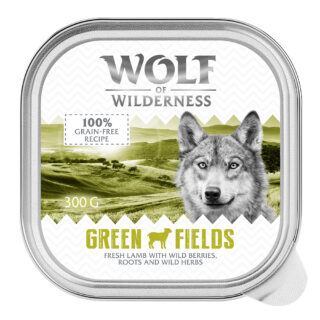 Wolf of Wilderness Adult - Single Meat 6 / 24 x 300 g Schale - 24 x 300 g: High Valley - Rind