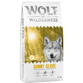 Wolf of Wilderness Adult "Sunny Glade" Hirsch - getreidefrei - Sparpaket: 4 x 1 kg neu