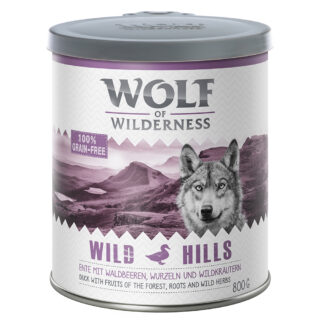 Wolf of Wilderness Dosendeckel - 1 Stück, Ø 7,5 cm (400 g) + Ø 10 cm (800 g)
