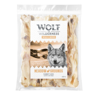 Wolf of Wilderness - Kaninchenohren - Sparpaket: 2 x 200 g