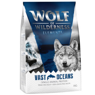 Wolf of Wilderness Monoprotein Fisch "Vast Oceans" - Sparpaket: 2 x 12 kg