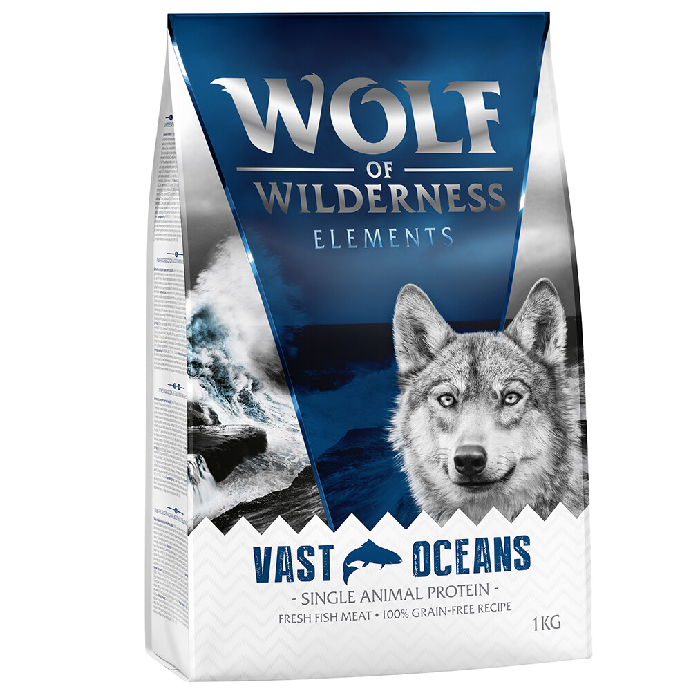 Wolf of Wilderness Monoprotein Fisch "Vast Oceans" - Sparpaket: 2 x 12 kg
