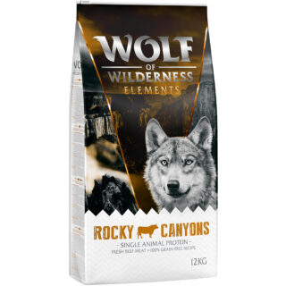 Wolf of Wilderness Monoprotein Rind "Rocky Canyons" - 1 kg