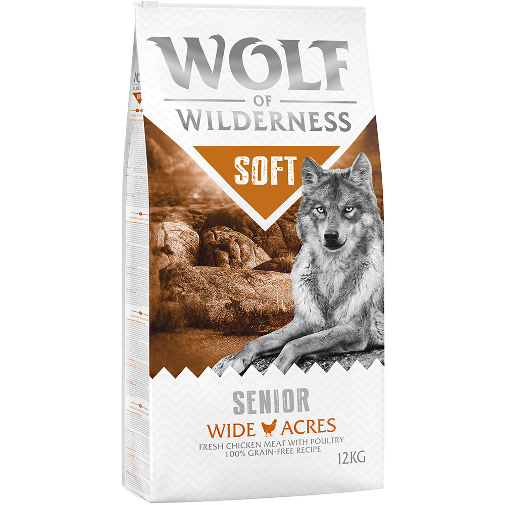 Wolf of Wilderness Senior "Soft - Wide Acres" Huhn - getreidefrei - Sparpaket: 5 x 1 kg