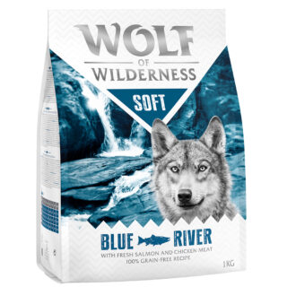 Wolf of Wilderness "Soft - Blue River" Lachs - getreidefrei - 12 kg