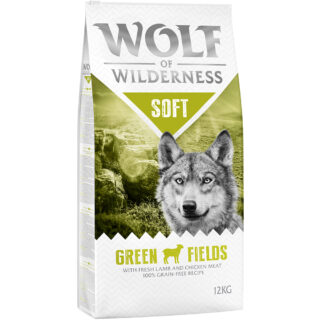 Wolf of Wilderness "Soft - Green Fields" Lamm - getreidefrei - Sparpaket: 5 x 1 kg
