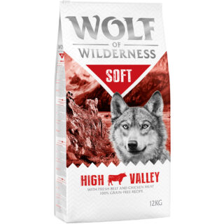 Wolf of Wilderness "Soft - High Valley" Rind - getreidefrei - Sparpaket: 2 x 12 kg
